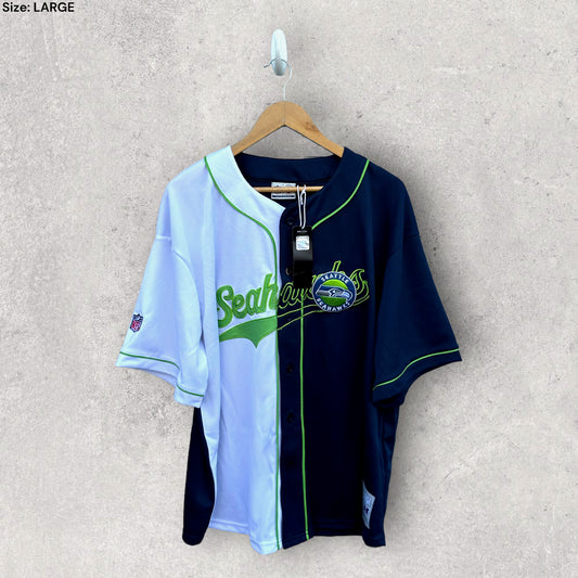 SEATTLE SEAHAWKS BASEBALL JERSEY BRAND NEW WITH TAGS