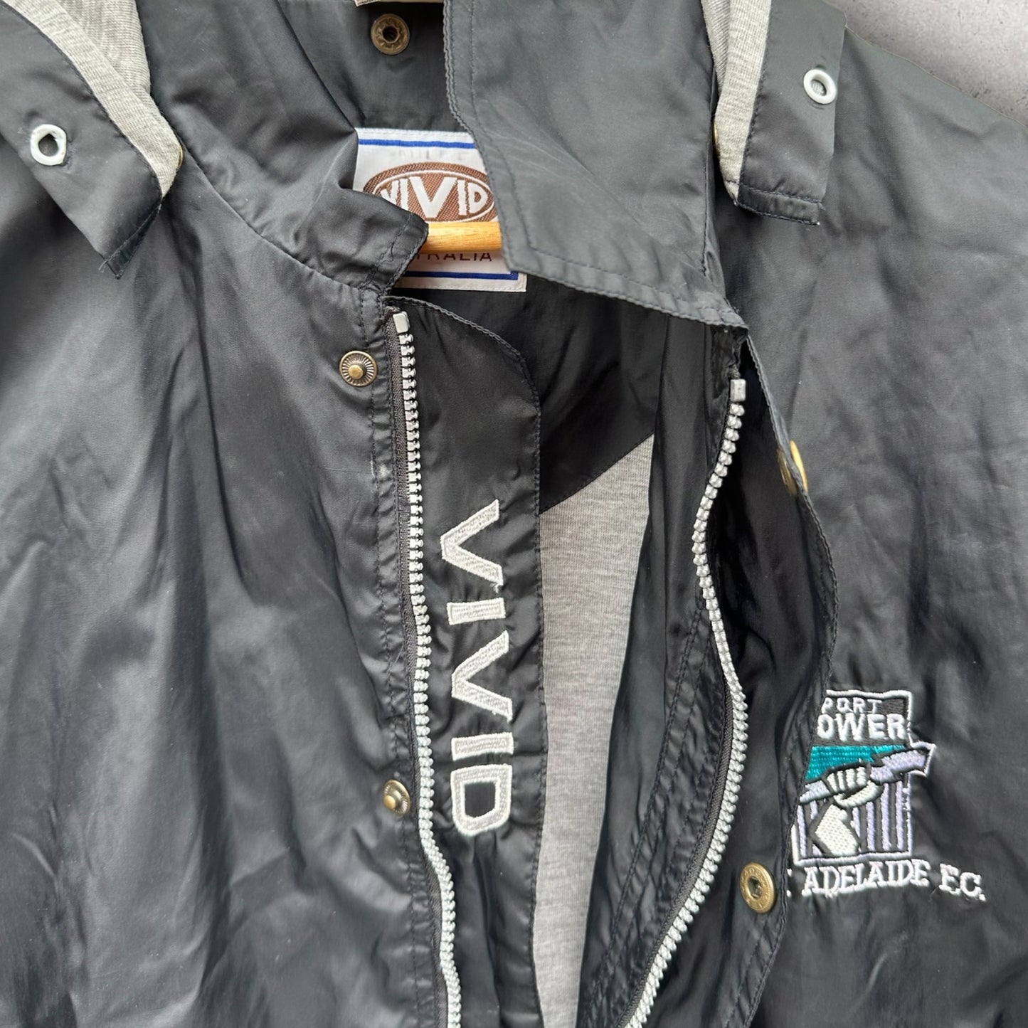 PORT ADELAIDE POWER VIVID VINTAGE JACKET