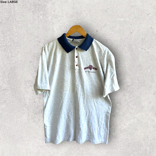 MOVIE WORLD VINTAGE POLO SHIRT