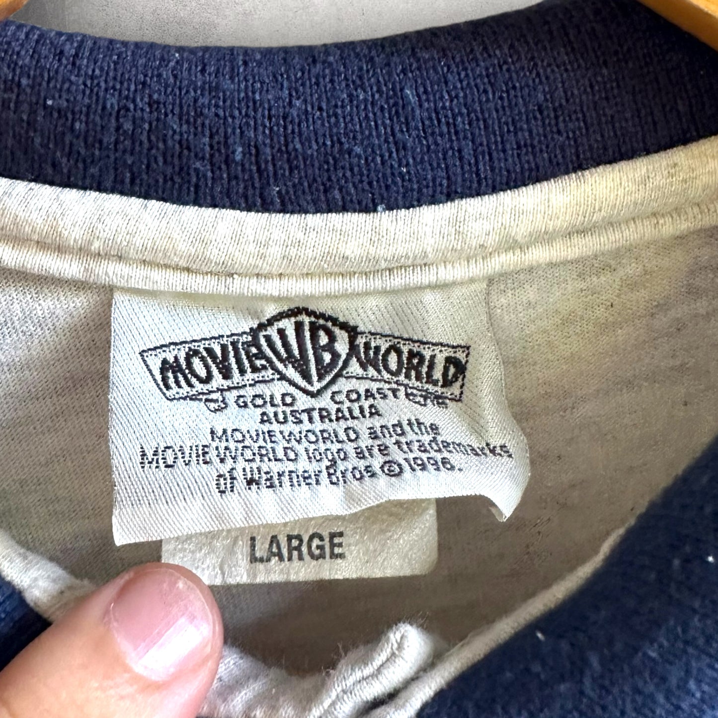 MOVIE WORLD VINTAGE POLO SHIRT