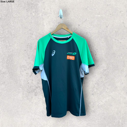 AUSTRALIAN RUGBY UNION TRAINING SHIRT WITH GPS POUCH