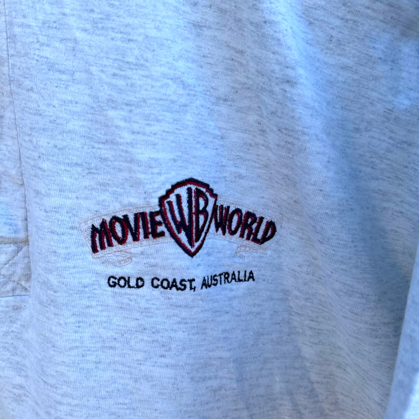 WARNER BROS MOVIE WORLD 1996 VINTAGE POLO SHIRT