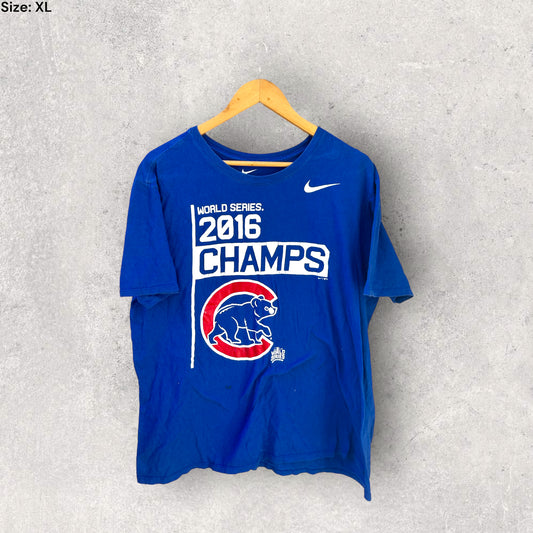 CHICAGO CUBS 2016 WORLD SERIES CHAMPS T-SHIRT