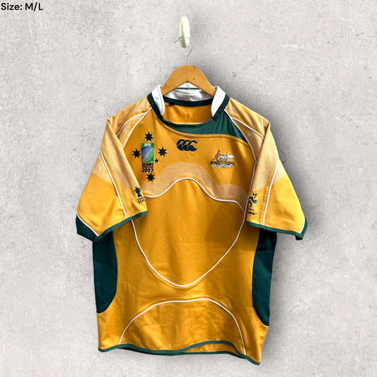 WALLABIES 2007 WORLD CUP JERSEY