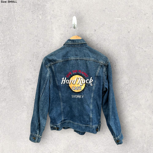 LEE HARDROCK CAFE VINTAGE DENIM JACKET