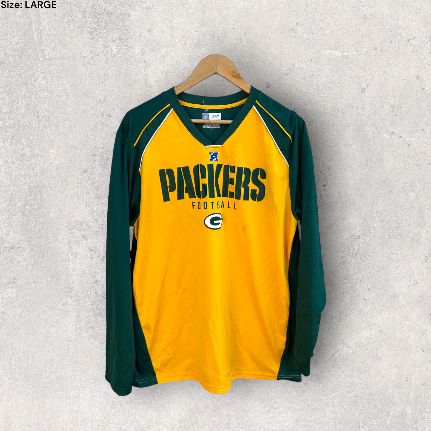 GREEN BAY PACKERS LONG SLEEVE TRAINING SHIRT