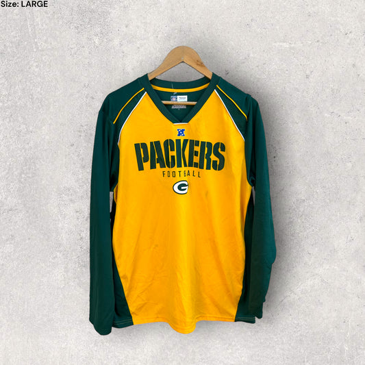 GREEN BAY PACKERS LONG SLEEVE TRAINING SHIRT