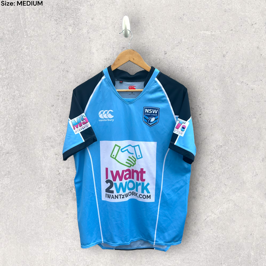 NSW RUGBY LEAGUE TRAINING SHIRT